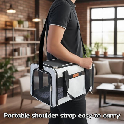 YUNIQUE Soft-Sided Cat & Dog Carrier - Image 7