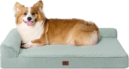 EHEYCIGA Large Dog Bed Memory Foam by EHEYCIGA