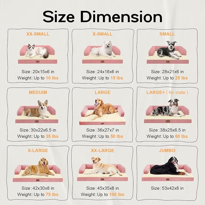 Small Dog Bed Waterproof Orthopedic Dog Beds - Image 2