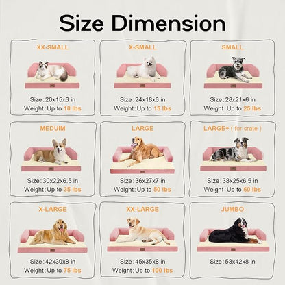 Small Dog Bed Waterproof Orthopedic Dog Beds - Image 2