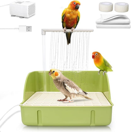 Automatic Parakeet Bird Bath by Jevnd