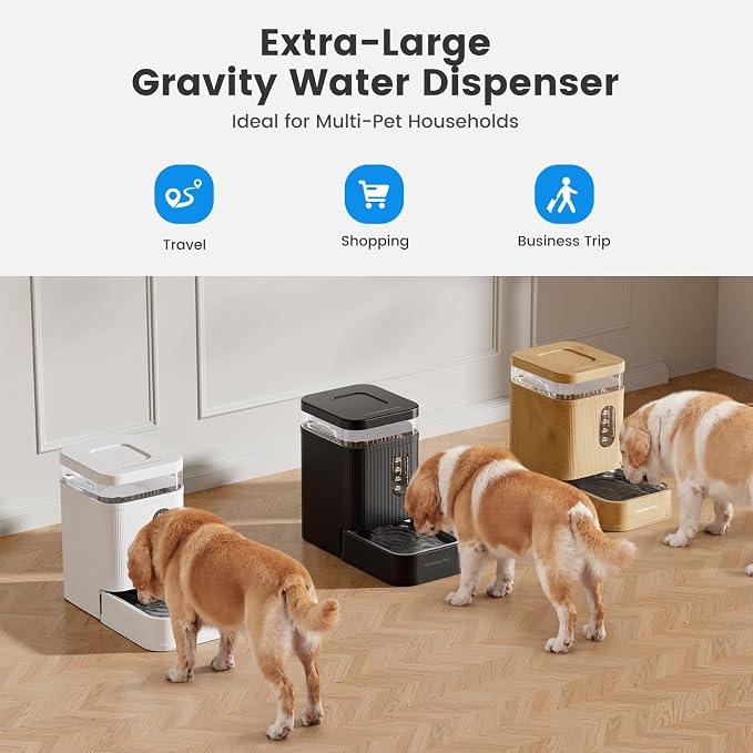Gardner Pet Automatic Dog Water Dispenser Gravity Waterer - Image 8