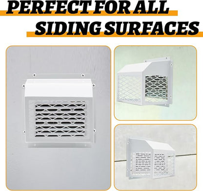 Universal Dryer Exhaust Guard Vent Cover Outside - Image 5