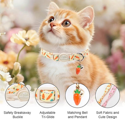 2 Pack Easter Cat Collars - Image 3