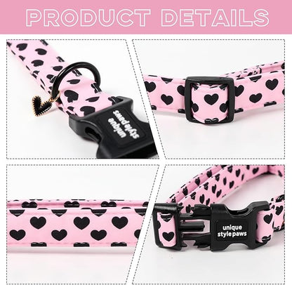 Unique Style Paws Valentine Dog Collar Plastic Buckle - Image 3