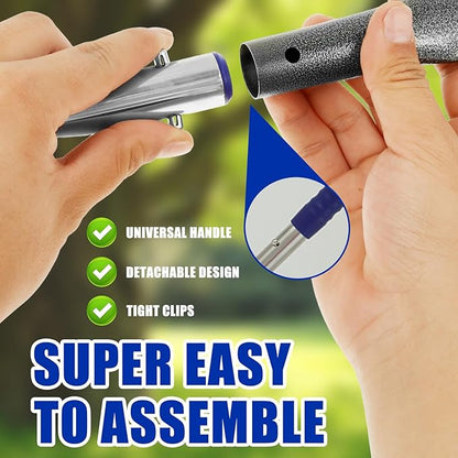 Pooper Scooper for Dogs, Dog Pooper Scooper Long Handle, Height Adjustable Pet - Image 4