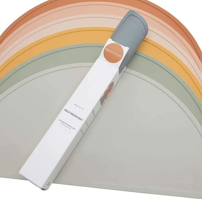 Should We Go - Waterproof Silicone Pet Food Mat - Non-Slip, Spill-Proof Feeding - Image 9