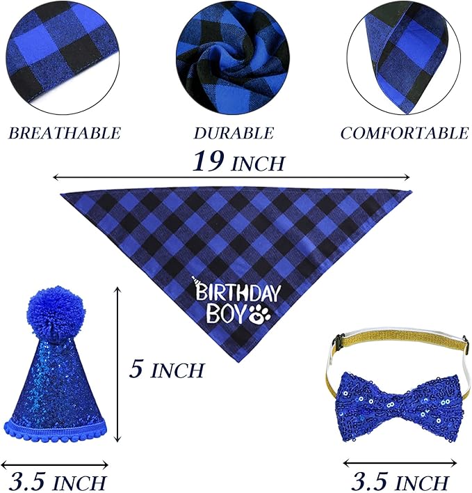 STMK Cat Birthday Decorations, Cat Birthday Hat - Image 4