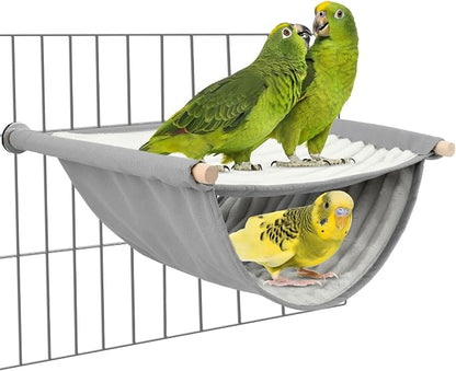 BWOGUE Winter Warm Bird Nest Bed Hanging Hammock Snuggle Hut Parrot House Tent by BWOGUEPetHome