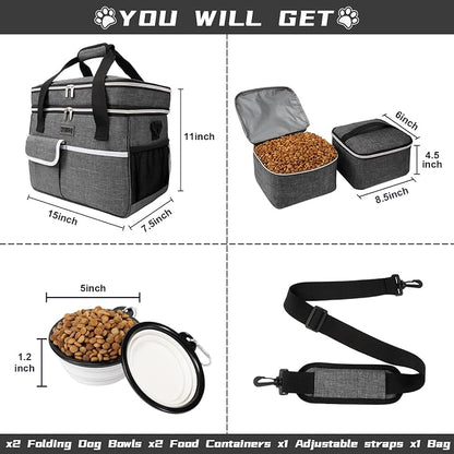 BAGLHER Dog Travel Bag for Supplies - Image 5