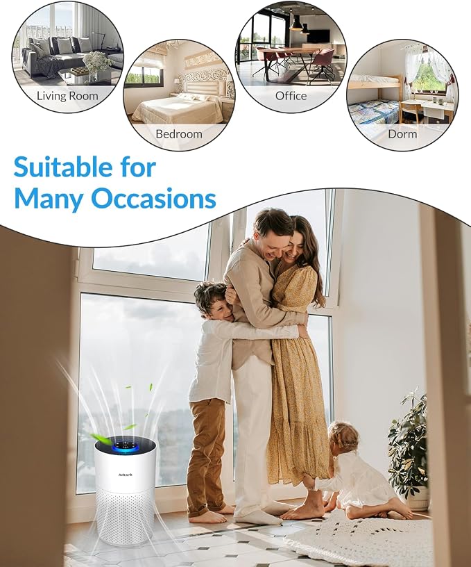 Air Purifiers for Home Bedroom, ADTARK Air Cleaner - Image 8