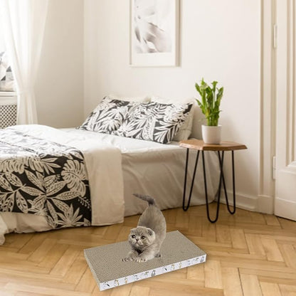 PatiencET Cat Scratcher Cardboard 5 PCS Cat Scratch Pad Reversible Scratcher - Image 7
