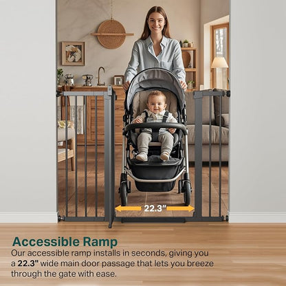 Cumbor 36" Extra Tall Baby Gate - Image 9