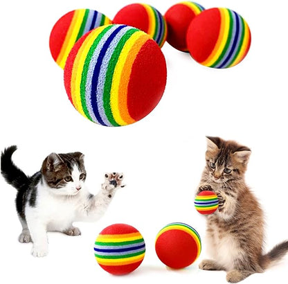 PET SHOW 50pcs 1.38" Cat Toy Balls Interactive by PETSHOW