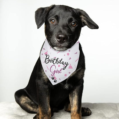 Dog Birthday Girl Happy Birthday Dog Bandana - Image 4