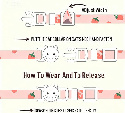 2-Pack Cotton Breakaway Cat Collar - Image 5