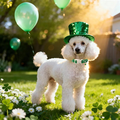 St. Patrick's Day Dog Collar for Small Dogs - Image 2