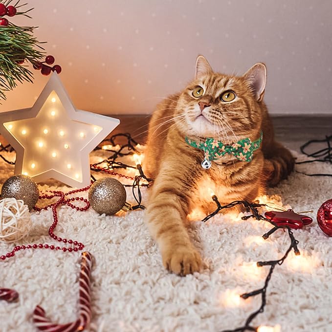 SCENEREAL Christmas Cat Collar Breakaway - Image 2