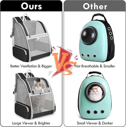 Cat Backpack Carrier, Pet Carrier Backpack - Image 4