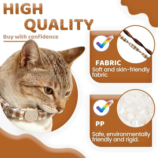 Elegant little tail 2 Pack Cat Collar- Fall Cat Collars Breakaway - Image 2