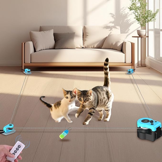 Upgrade Interactive Cat Toys by ITSHINY