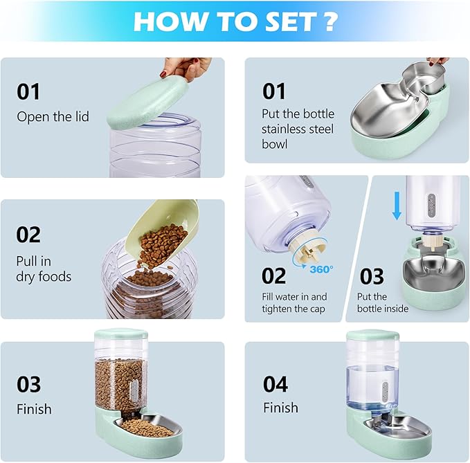 Automatic Cat Feeder and Water Dispenser - Image 4