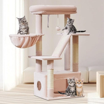 Taoqimiao Cat Tree, 38.5-Inch Cat Tower - Image 8