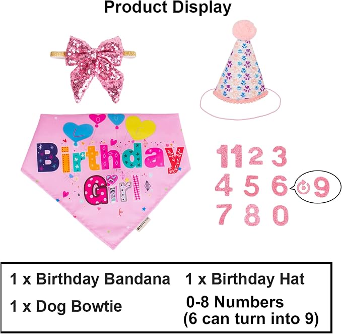 ADOGGYGO Dog Birthday Party Supplies - Image 3
