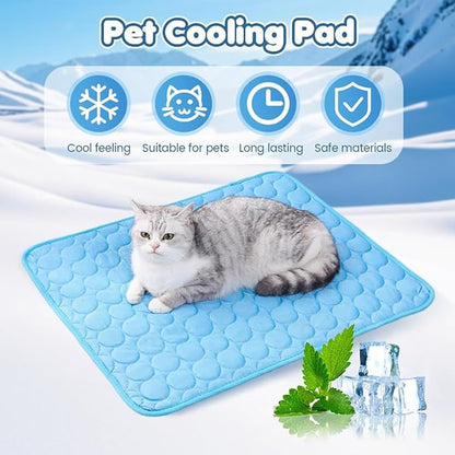 Dog Cooling Mat, Pet Cooling Mats, Summer Cool Pads Pet Mat Outdoor - Image 6