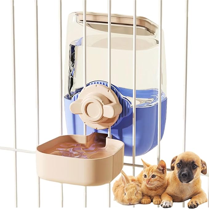 35oz Rabbit Water Bottle, Pet Hanging Automatic Water Dispenser by RMNHPTK