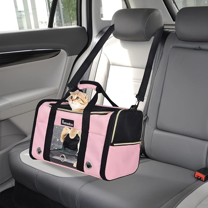 Petmolico Cat Carrier Soft-Sided Pet Bag - Image 7