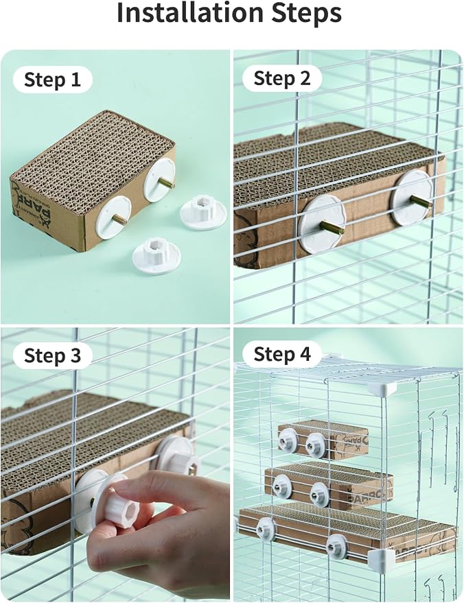 12.3 Inch Paper Bird Toys, Bird Platform, Parrot Toy, Help Birds Clean Beak - Image 7