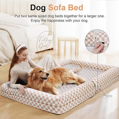 Large Dog Bed Orthopedic Washable: Beds Bolster XXL Bed Big XLarge Dogs Egg - Image 3