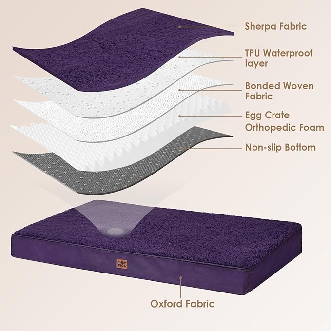 EHEYCIGA Orthopedic XL Dog Beds - Image 4