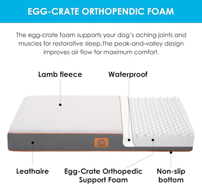 Sunheir XXL Dog Bed Extra Large Waterproof Big Orthopedic Dog Beds - Image 2