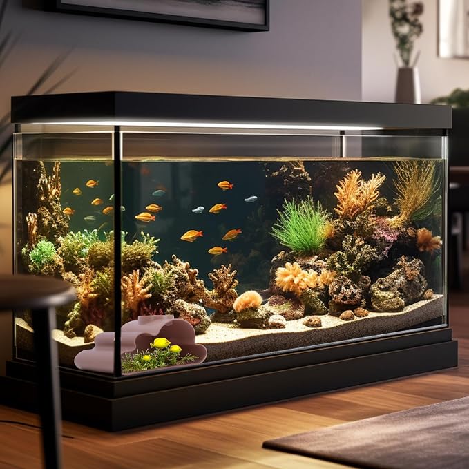 Reptile Hide Cave for Snakes & Geckos – Corner Underground Viewing Hideout - Image 2