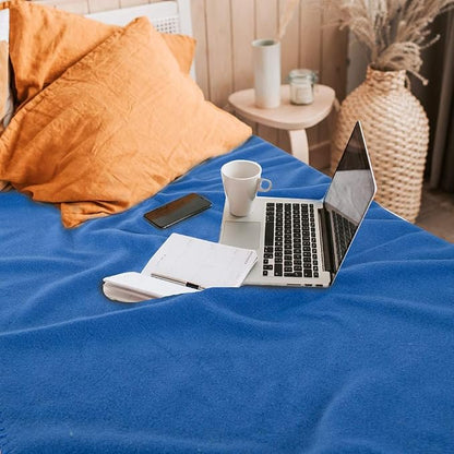 Fleece Blanket Bulk Pack of 6 Cozy Fleece Throw Blankets 50x60 Warm Soft - Image 6