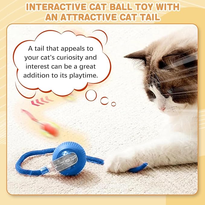 Interactive Cat Toy, Electric Dog BallToy, Cat Toys - Image 4