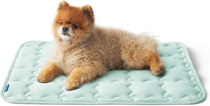 Bedsure Cooling Mat for Small Dogs – 24x18 Thin Washable Cooling Pet Pad for Cat by BEDSURE