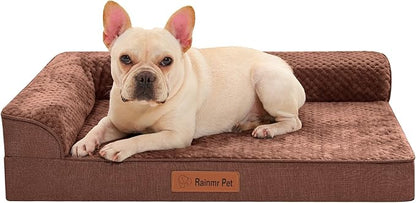Orthopedic Dog Bed for Small and Medium Dogs, Memory Foam Pet Bed by RainmrBedding
