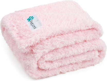 PetAmi Dog Blanket for Small Medium Dogs, Calming Pet Throw for Couch Sofa Bed by PetAmi
