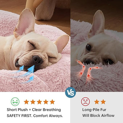 OhGeni 27 inches Calming Donut Dog & Cat Bed - Image 3