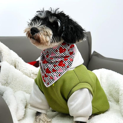 lionet paws Valentines Dog Bandana - Image 3
