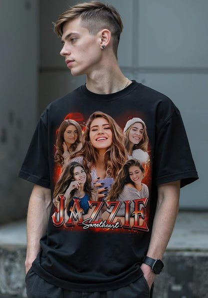 Custom Bootleg Rap Shirt with Photo Text, Vintage Custom Picture Shirt - Image 7