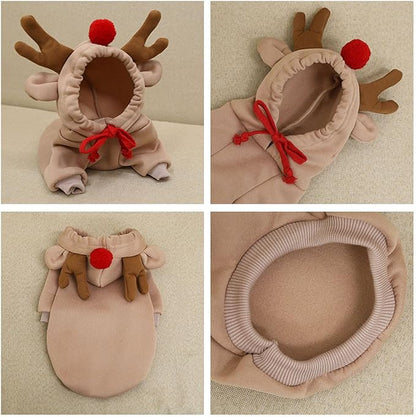 Warm Dog Winter Clothes Cute Fruit Dog Coat Hoodies Fleece Pet Dogs Costume - Image 3