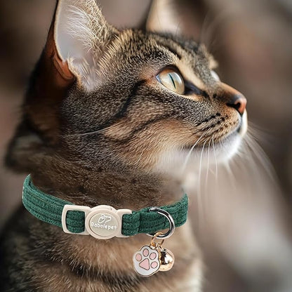 2 Pack Corduroy Cat Collars - Image 5