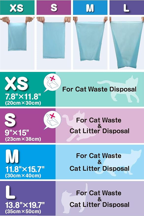 BOS Amazing Odor Sealing Cat Waste Disposal Bags - Image 5