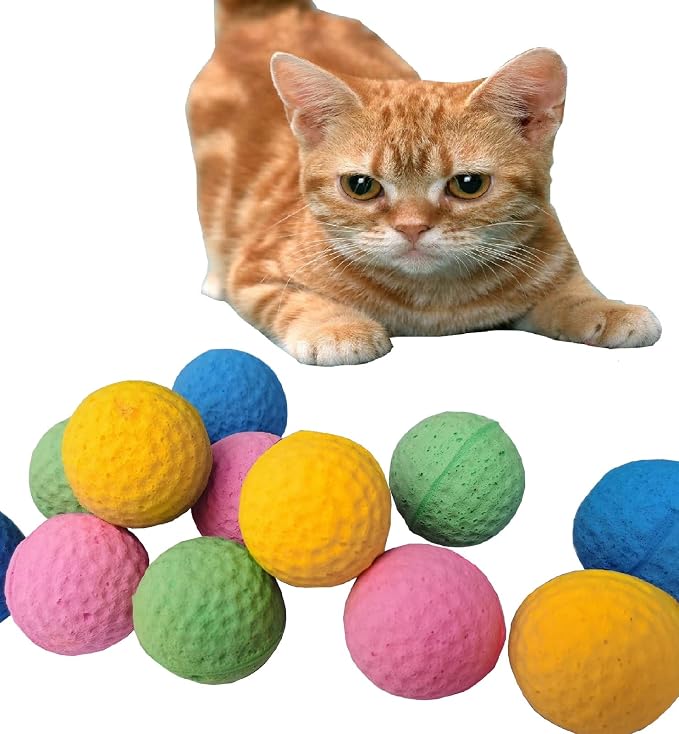 Cat Foam Ball Cat Sponge Ball Toy Soccer Toy - Image 7