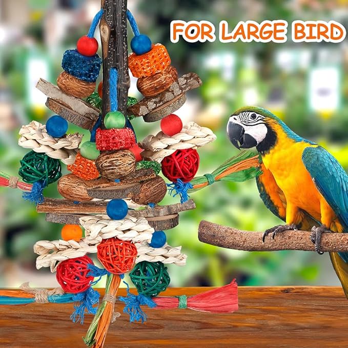 Bird Toys, Parrot Toys Exciting Chewing Fun - Image 4