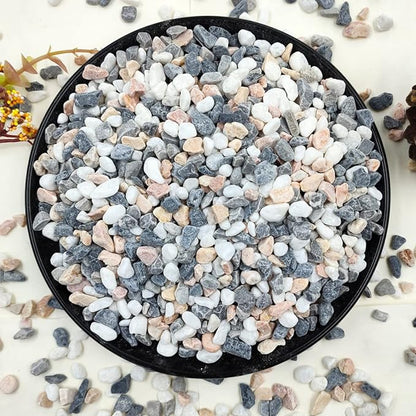 10LB Succulent and Cactus Gravel Pebbles, 1/5 Inch Natural Decorative Polished by YISZM-ForYourNaturalLife